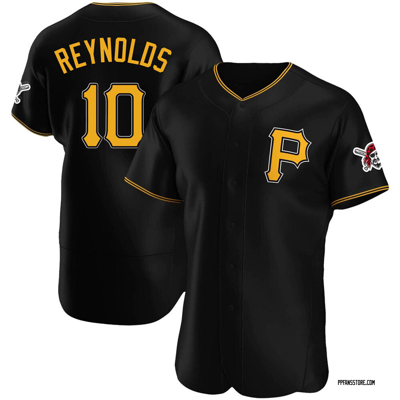 Authentic Bryan Reynolds Men's Pittsburgh Pirates Black Alternate Jersey