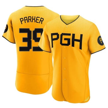 Authentic Dave Parker Men's Pittsburgh Pirates Gold 2023 City Connect Jersey