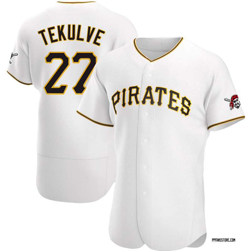Authentic Kent Tekulve Men's Pittsburgh Pirates White Home Jersey