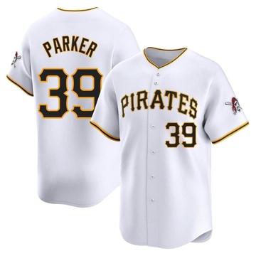 Limited Dave Parker Men's Pittsburgh Pirates White Home Jersey