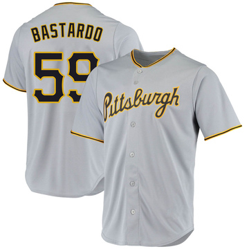 Antonio Bastardo Pittsburgh Pirates Youth Black Roster Name & Number T-Shirt  