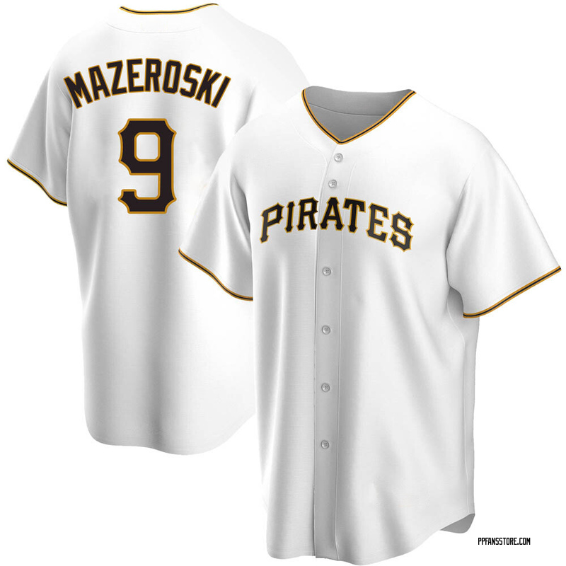 Bill Mazeroski Pittsburgh Pirates Men's Black Roster Name & Number T-Shirt 