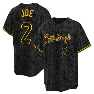 Fanatics (Nike) Connor Joe Pittsburgh Pirates Replica Alt Jersey - Black, Black, 100% POLYESTER, Size L, Rally House