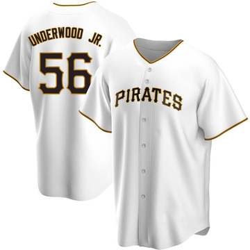 Replica Duane Underwood Jr. Men's Pittsburgh Pirates White Home Jersey