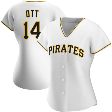 Pittsburgh Pirates Ed OTT signed Jersey With 79 WSC inscription WCOA