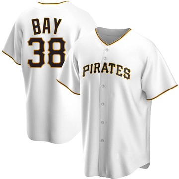 Jason Bay #38 Pittsburgh Pirates Majestic MLB Batting Practice Jersey Size  Medium (Canada HOF)