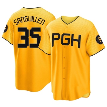 Manny Sanguillen Pittsburgh Pirates Youth Backer T-Shirt - Ash