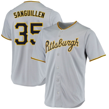 Manny Sanguillen Signed Custom Black Baseball Jersey — TSEShop