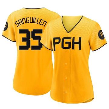 Manny Sanguillen Youth Pittsburgh Pirates Home Jersey - White Replica