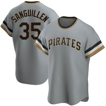 Manny Sanguillen Signed Custom Black Baseball Jersey — TSEShop