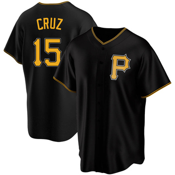 Oneil Cruz Pittsburgh Pirates Signed Autographed Black Custom Jersey –