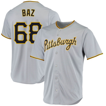 Shane Baz Pittsburgh Pirates Men's Black Backer T-Shirt 