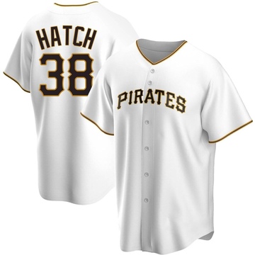 Thomas Hatch Pittsburgh Pirates Youth Black Backer T-Shirt 