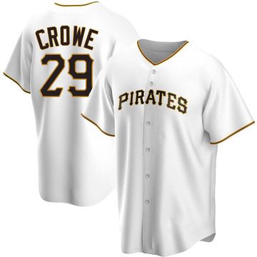 Wil Crowe #29 Black Team Issued Jersey (Size: 48T + 2 B S3)