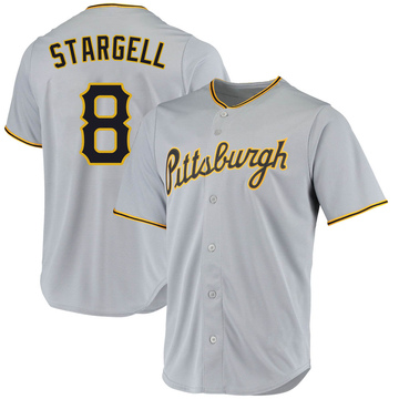 Youth Nike Willie Stargell Gold Pittsburgh Pirates 2023 City Connect Replica Player Jersey, XL