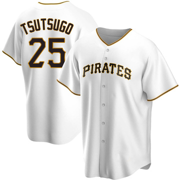 Replica Yoshi Tsutsugo Youth Pittsburgh Pirates White Home Jersey